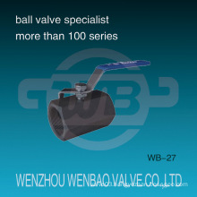 1PC High Pressure Forged Carbon Steel Manual Ball Valve